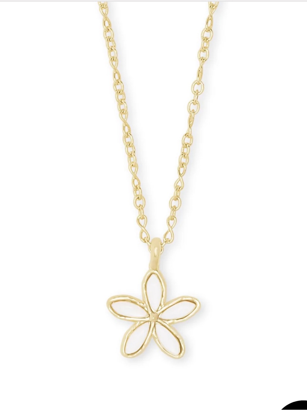 Kendra Scott Kyla Flower Pendant Necklace, Gold